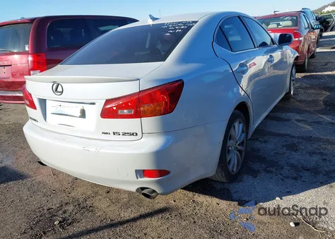 2008 Lexus Is 250 из США, поврежденный, VIN JTHCK262685021556